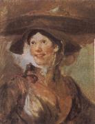 HOGARTH, William The Shrimp Girl oil on canvas